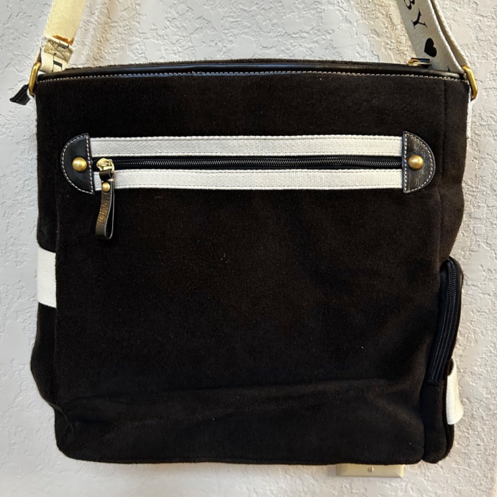 Juicy Couture Baby Brown Velour Diaper Bag Set . NWOT. Authentic & Rare - Picture 2 of 16